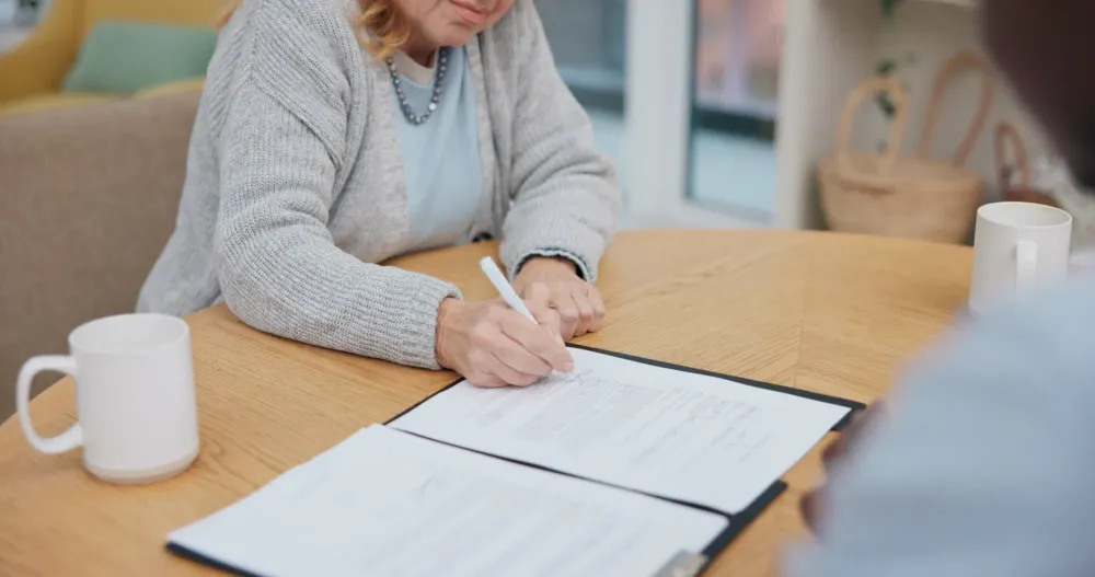 signature contrat obsèque